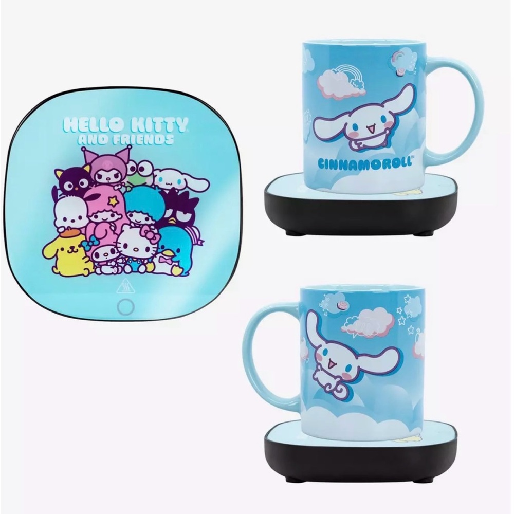 Cinnamoroll Mug & Warmer Set. NWT